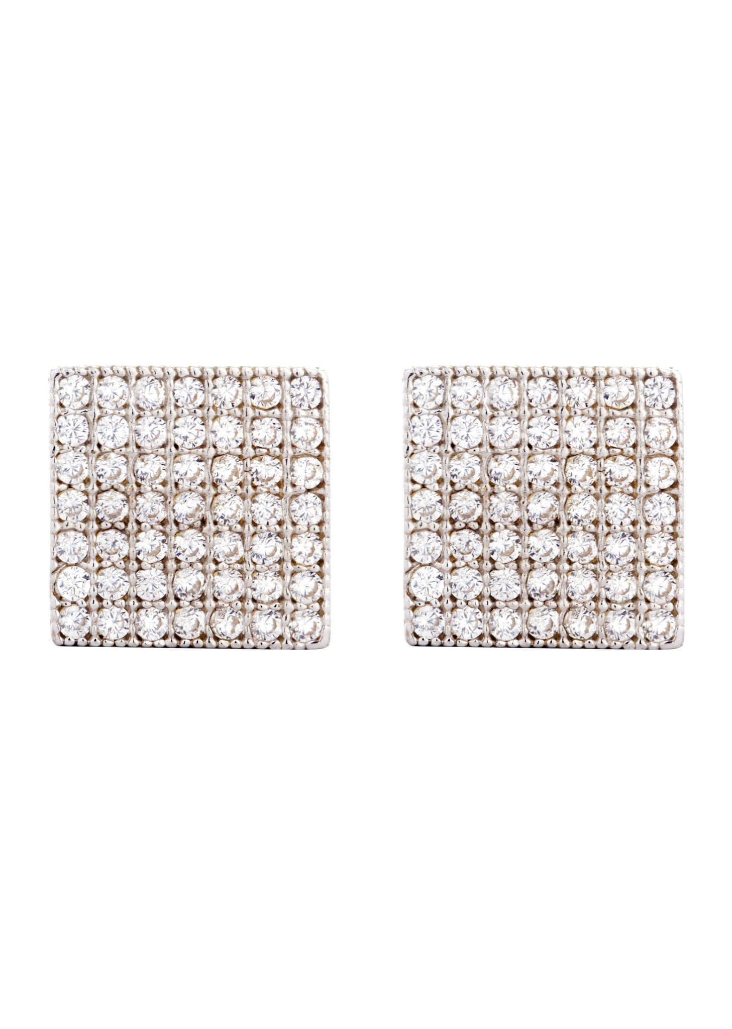 10K Yellow Gold CZ Stud Earrings - 0.3 Inch Round Cubic Zirconia Studs for Women | Perfect for Everyday Wear, Work & Special Occasions