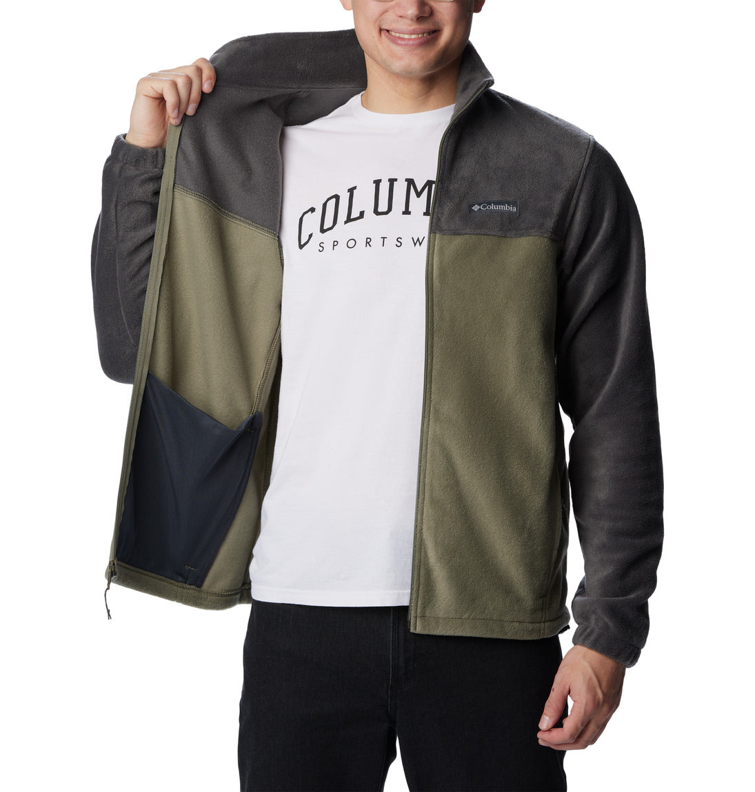 Columbia Steens Mountain™ 2.0 Full Zip Fleece Jacket for Men - Warm & Comfortable Outdoor Fleece Jacket - Perfect for Hiking, Camping & Casual Wear