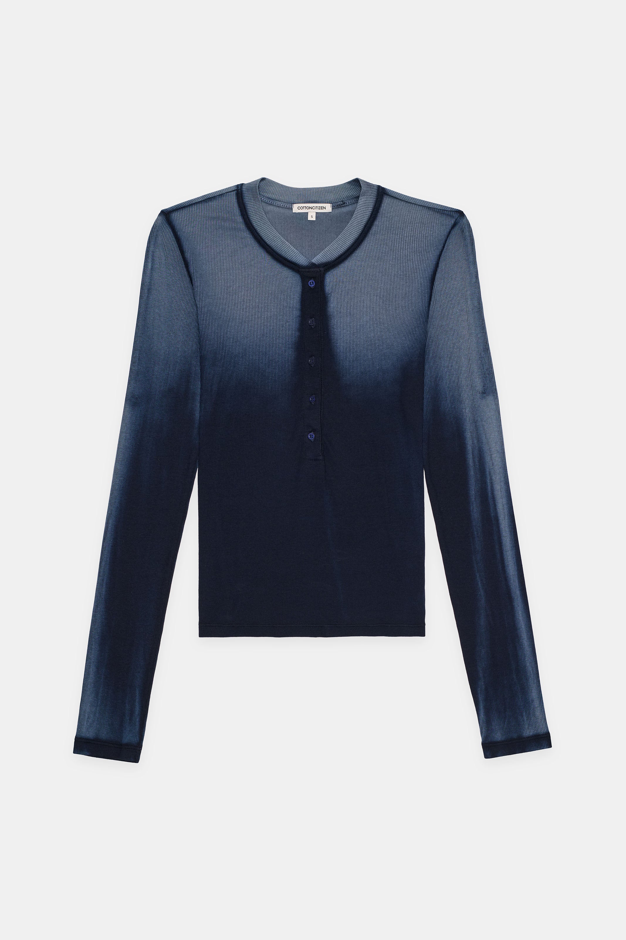 Verona Henley Shirt for Men - Navy Blue Cotton Button-Up Casual Top | Perfect for Work, Date Night & Outdoor Adventures