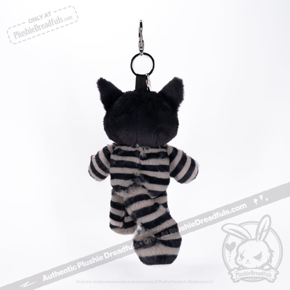 Victorian McGee's Alice in Wonderland Cheshire Cat Plush Keychain - Cute Collectible Accessory for Disney Fans, Gifts & Backpack Decor