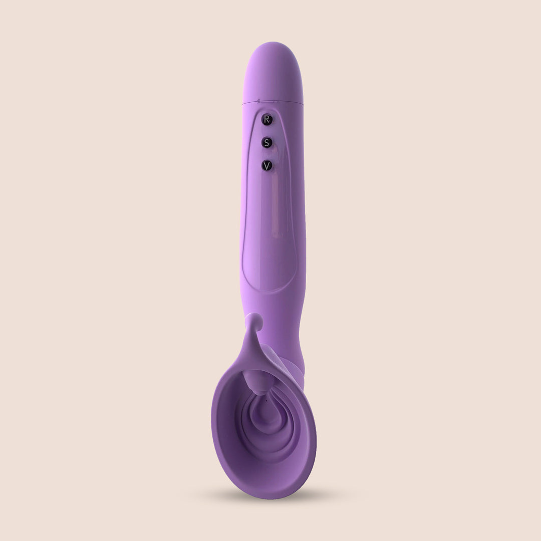Fantasy For Her Silicone Vibrating Roto Sucking Toy - Powerful Suction & Vibration for Women's Pleasure | Perfect for Couples Play & Solo Stimulation