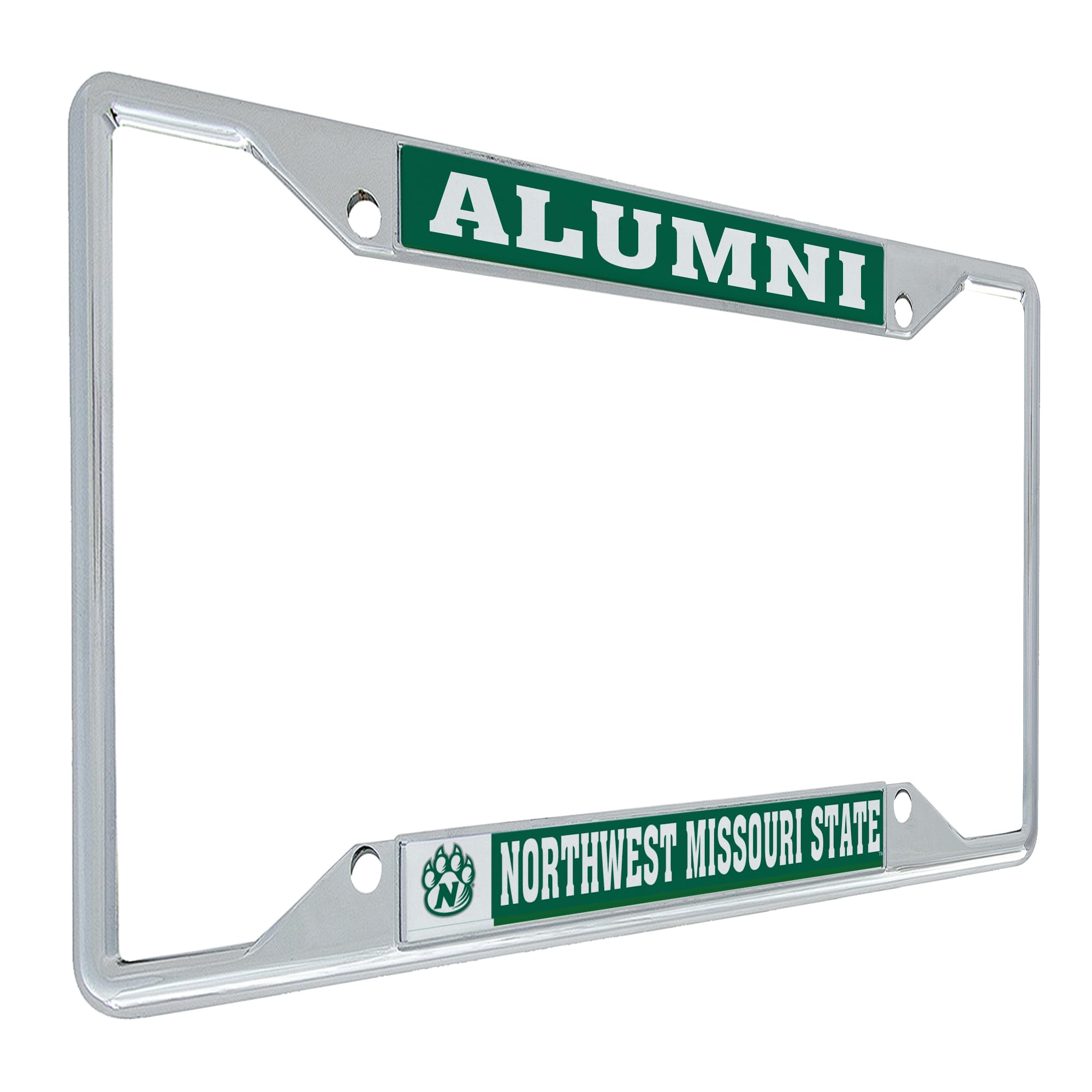 Northwest Missouri State University Alumni Car License Plate Frame - Desert Cactus Bears Metal Tag Holder for Front or Rear Bumper - Perfect for Alumni Gifts, Car Enthusiasts & University Pride Accessories