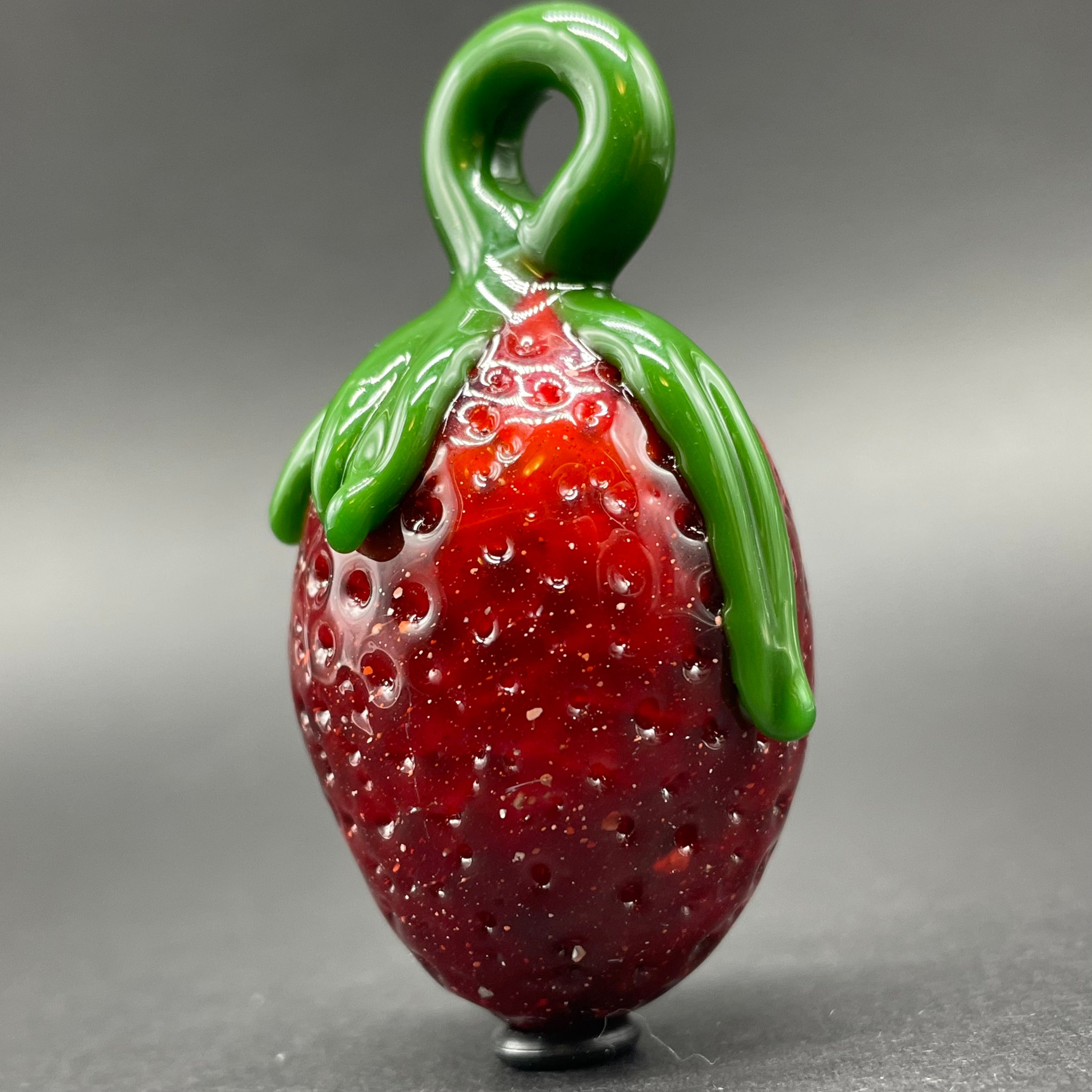 Strawberry Pendant Necklace - Dainty Fruit Jewelry for Women - Perfect Gift for Birthdays, Valentine's Day & Everyday Wear