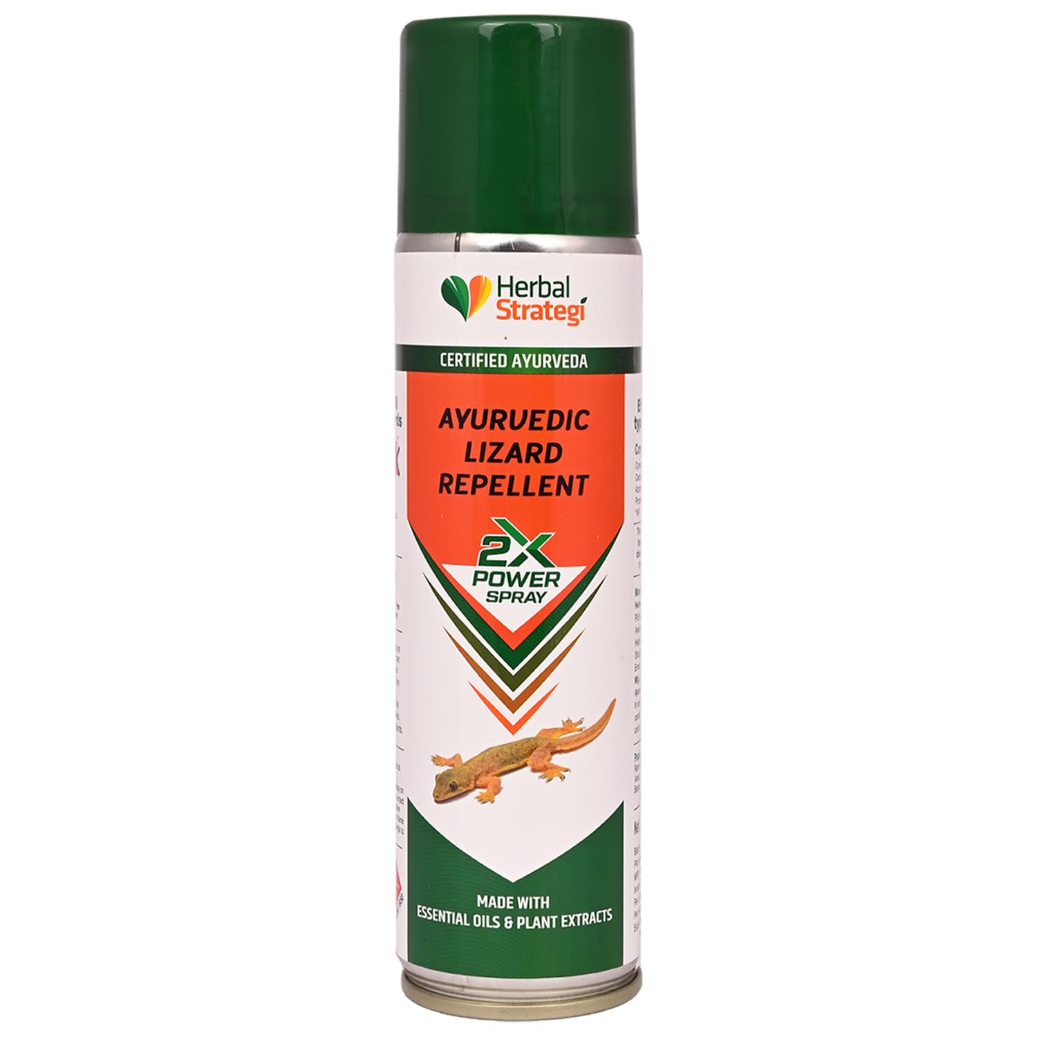 **Herbal Strategi Ayurvedic Lizard Repellent Spray - 200ml | 100% Natural & Chemical-Free | Safe for Babies & Pets | Certified Ayurvedic | Keep Lizards Away from Home, Kitchen, & Garden**