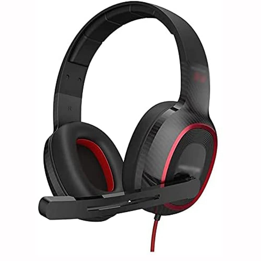 Best Lightweight Stereo Bass Headphones with Microphone - 2.5M Tangle-Free Cord, 7.1 Surround Sound & Noise Cancelling - Perfect for Gaming, Online Classes & Remote Work (PC/Laptop/Desktop Compatible)