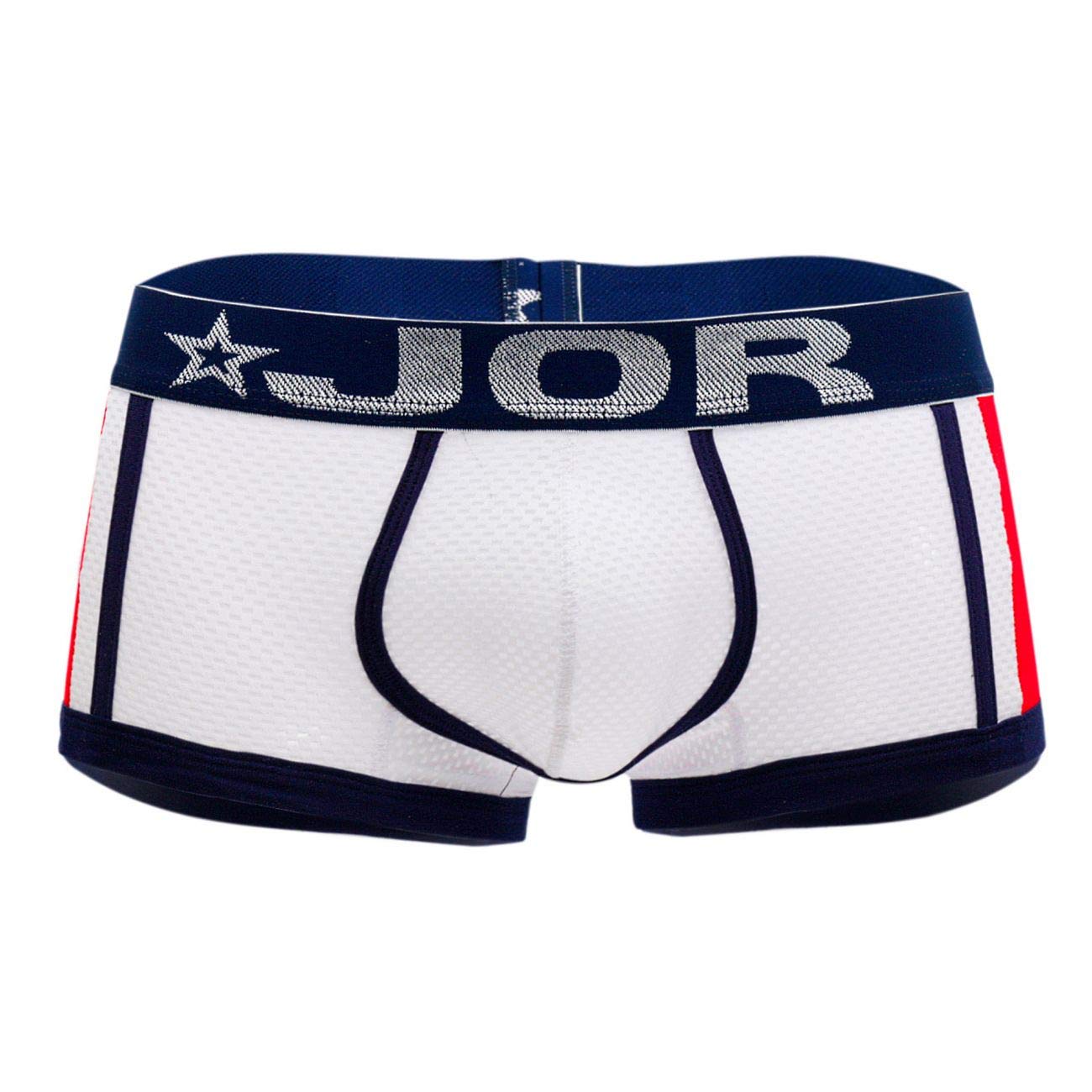 JOR Men's Cotton Boxer Briefs - Soft Breathable Underwear for Men | Comfortable Daily Wear & Workout Underwear