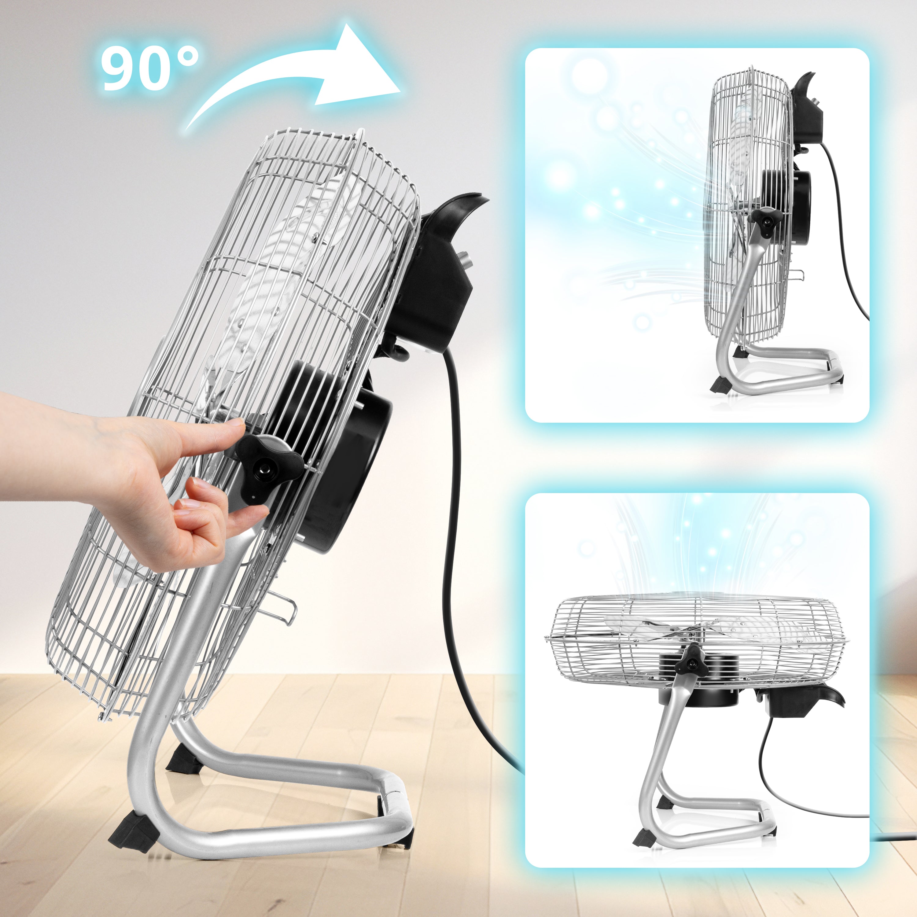 Duronic FN16 High Velocity Floor Fan - 16