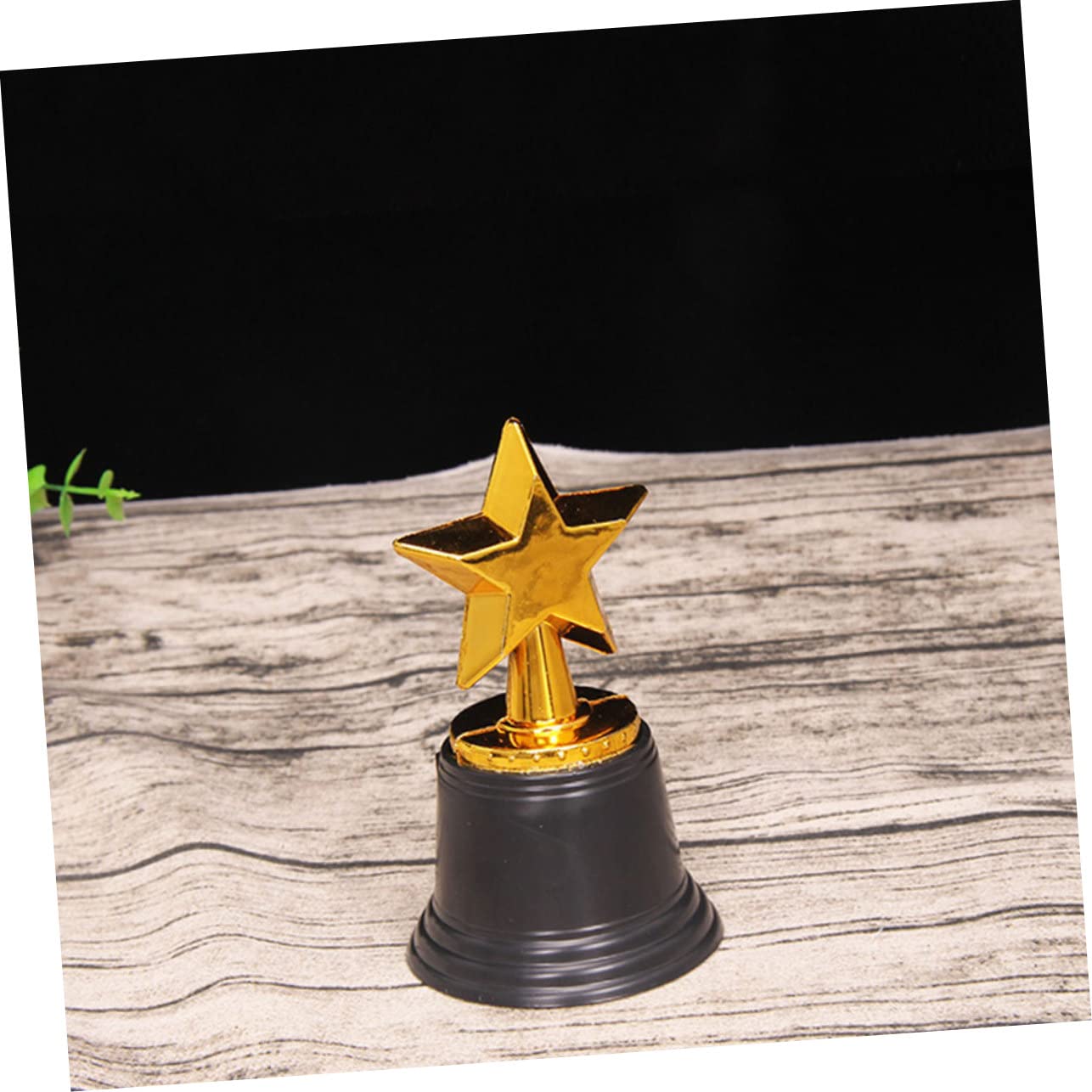 GOOHOCHY 24 Pcs Gold Trophy Cup Toys - Kids Award Set for Pretend Play, Classroom Rewards & Party Favors - Plastic Simulation Trophies for Children's Games & Achievements