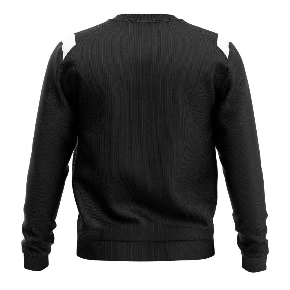 FC Contrast Sweatshirt - Black & White Pullover Hoodie for Men & Women | Streetwear Fashion, Casual Wear, Gym & Lounge Outfit