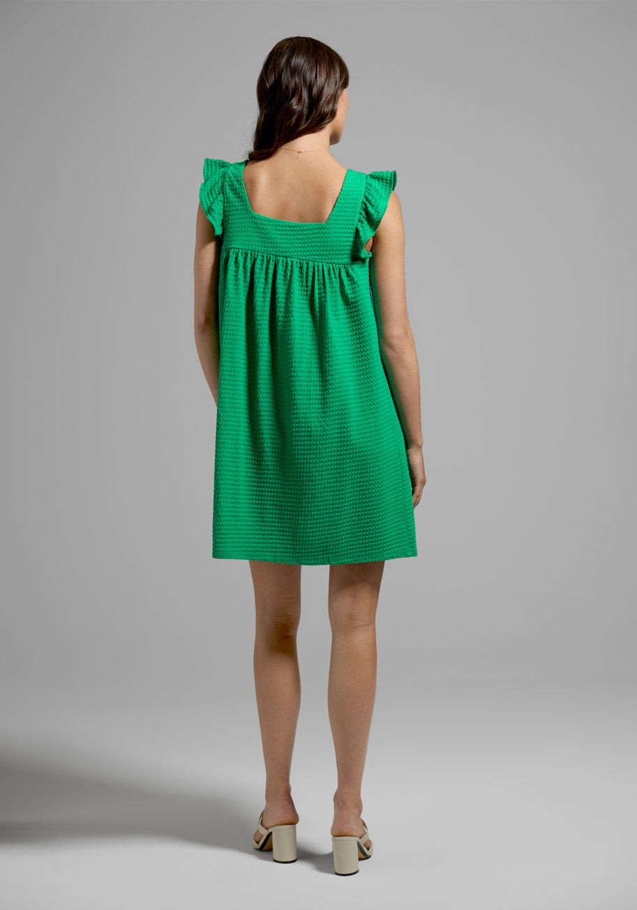 Stylish Square Neck Babydoll Dress for Women - Flirty & Comfortable Summer Outfit - Perfect for Dates, Parties & Casual Wear