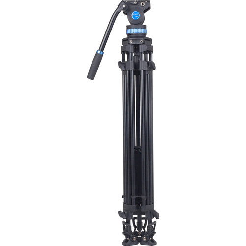 SIRUI SH25 Professional Aluminum Video Tripod with Fluid Head for DSLR Cameras - Perfect for Vlogging, Filmmaking, and Live Streaming