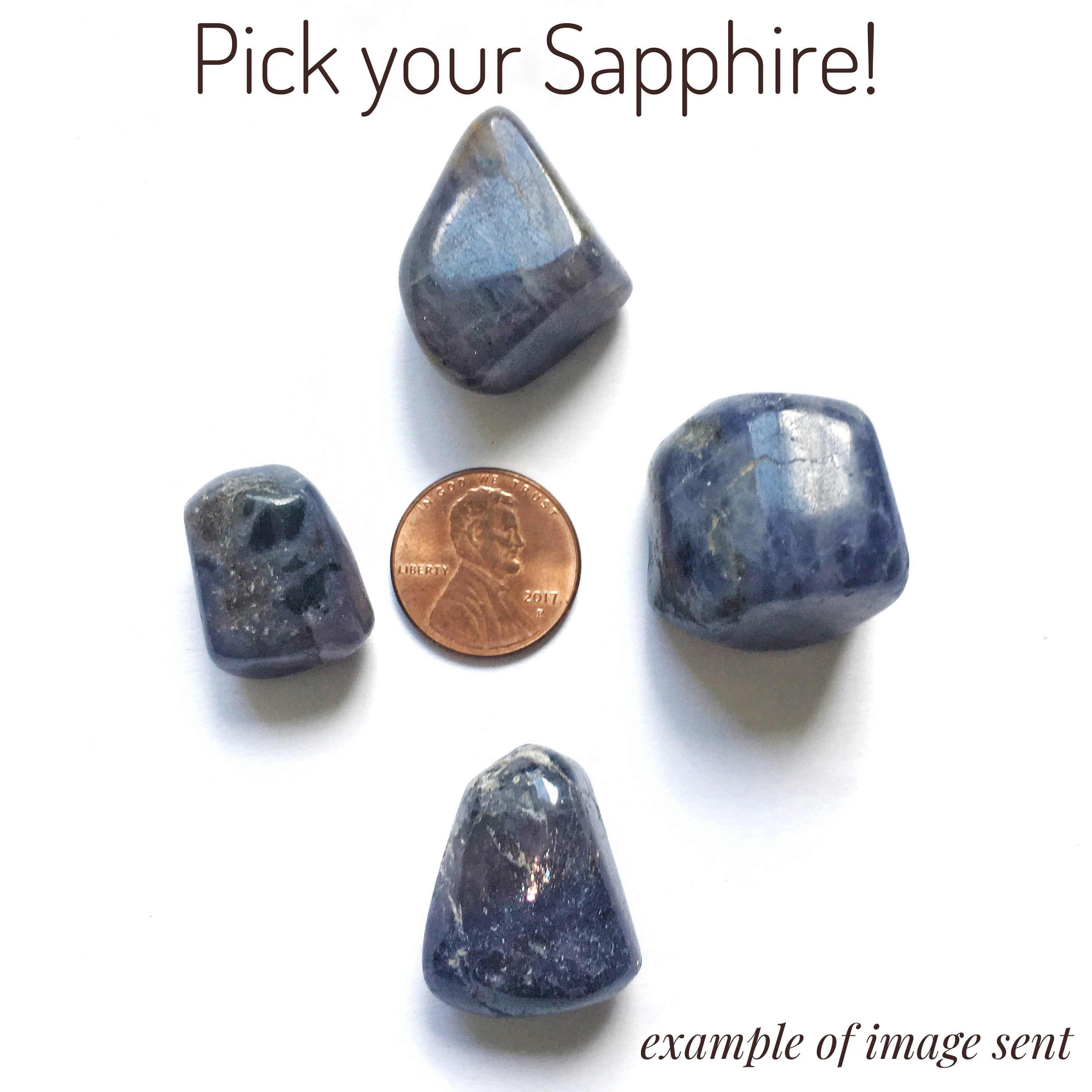 Natural Raw Sapphire Necklace - Sterling Silver Pendant for Women - Elegant Bohemian Jewelry for Everyday Wear & Special Occasions