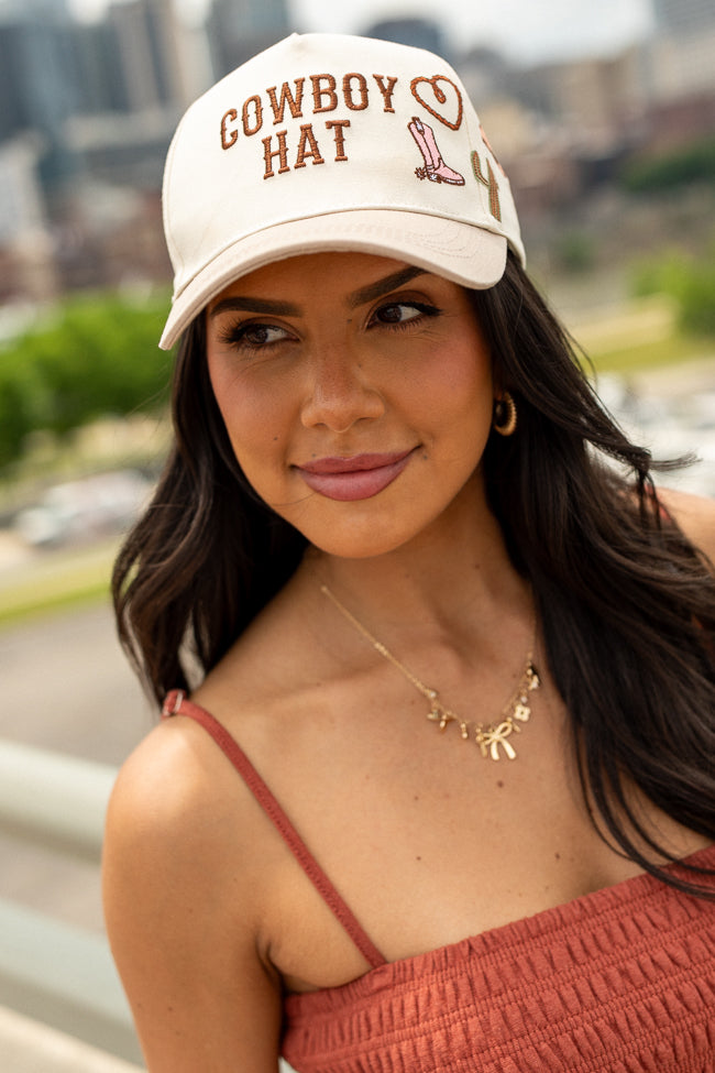 Stylish Beige Cowboy Baseball Cap for Men & Women - Perfect for Outdoor Adventures, Rodeos, and Country Music Festivals
