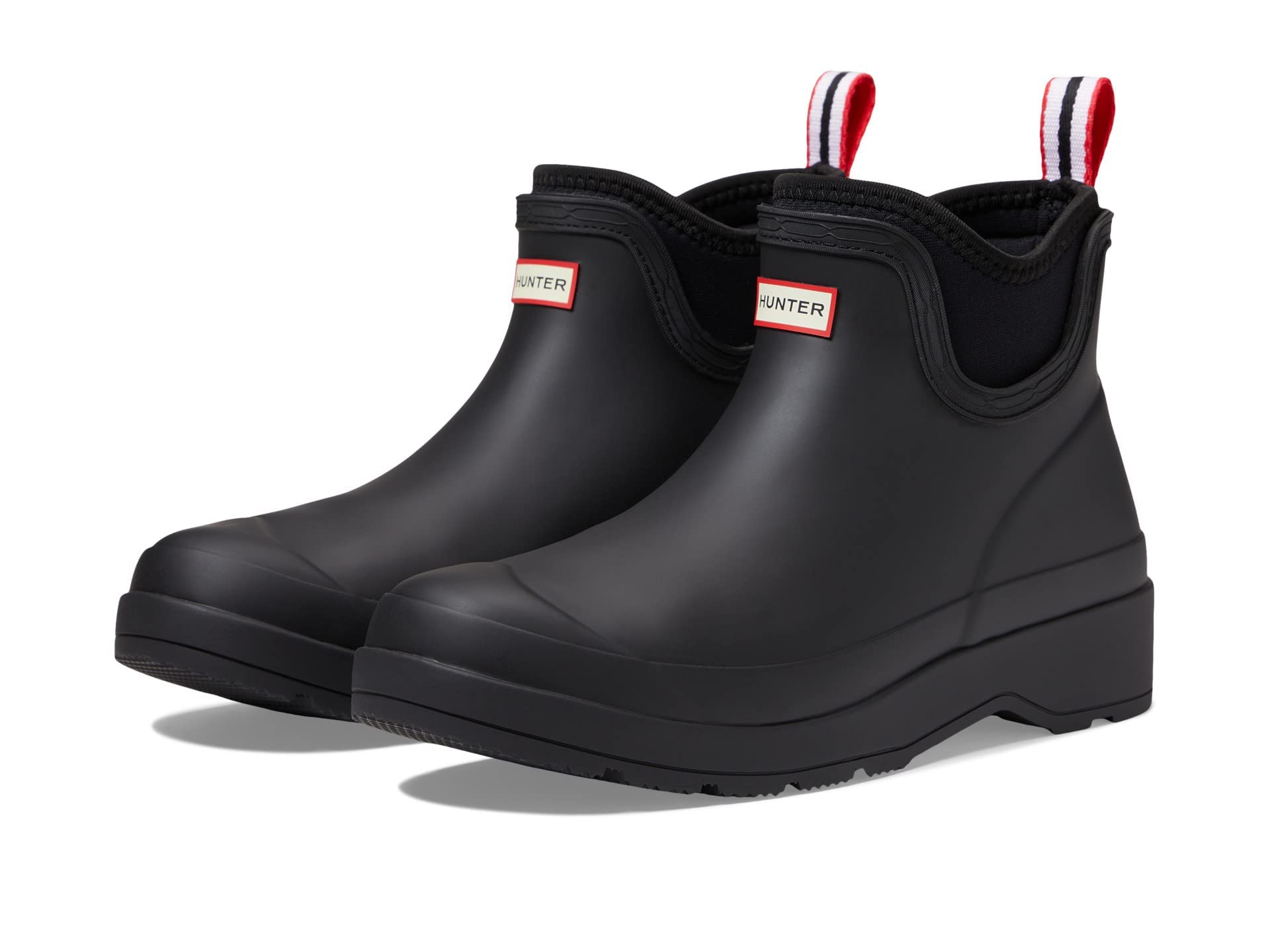 Hunter Women's Play Chelsea Neoprene Rain Boots - Waterproof Ankle Booties for Women - Comfortable Slip-On Winter & Fall Shoes for Walking, Gardening, and Outdoor Activities