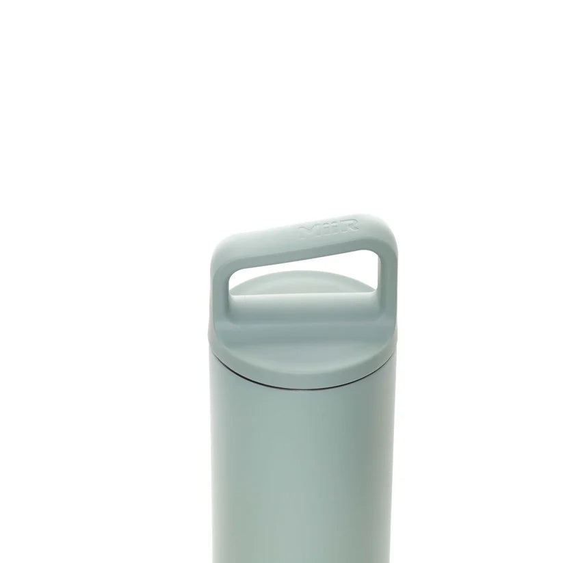 MiiR 20oz Wide Mouth Water Bottle - Insulated Stainless Steel, Sagebrush Green - Perfect for Hiking, Camping & Outdoor Adventures