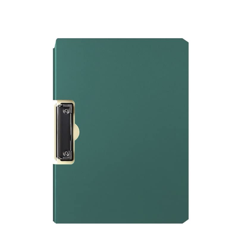 Portable File Clipboard with Single or Dual Clips - Vertical Clipboard Folder for Office, School & Home Organization (Color: H) - Perfect for Document Storage, Note Taking & On-the-Go Professionals
