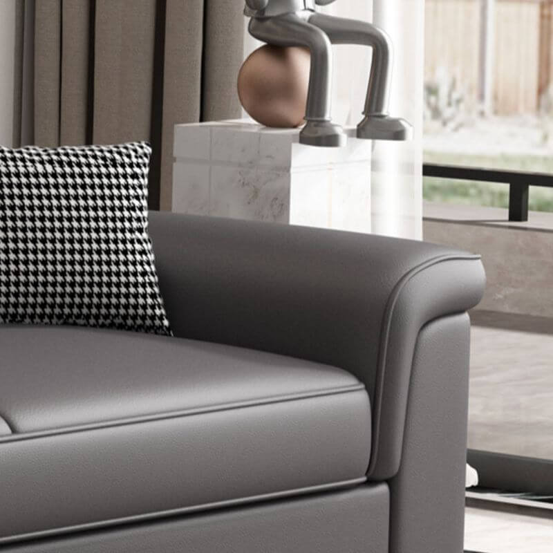 L-Shaped & Straight Sectional Sofa with Right-Hand Facing Chaise, Hidden Support Legs - Perfect for Small Spaces, Apartments & Modern Living Rooms