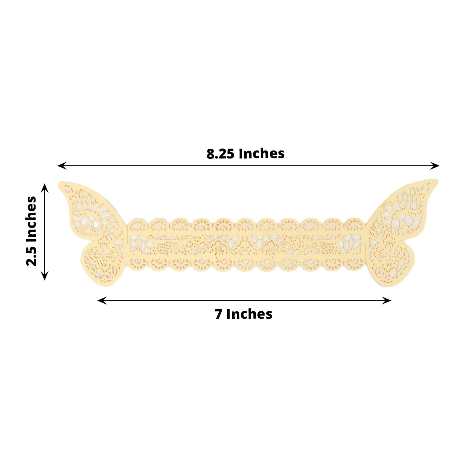 12 Pack Laser Cut 3D Butterfly Napkin Rings for Wedding, Party & Table Decor - Elegant DIY Paper Craft for Dinnerware & Home Decoration