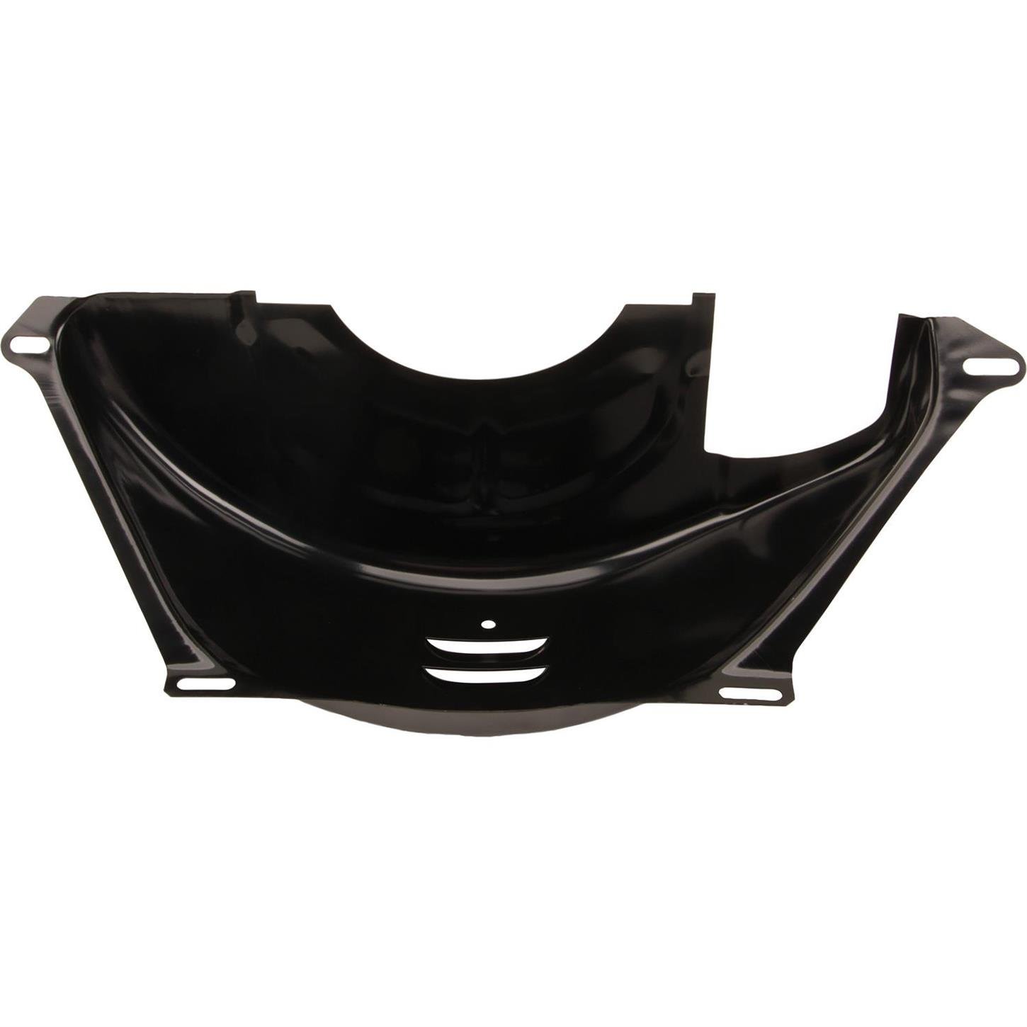 GM TH350/TH400 Flywheel Cover - Steel Black for Chevy Engines - Transmission Protection