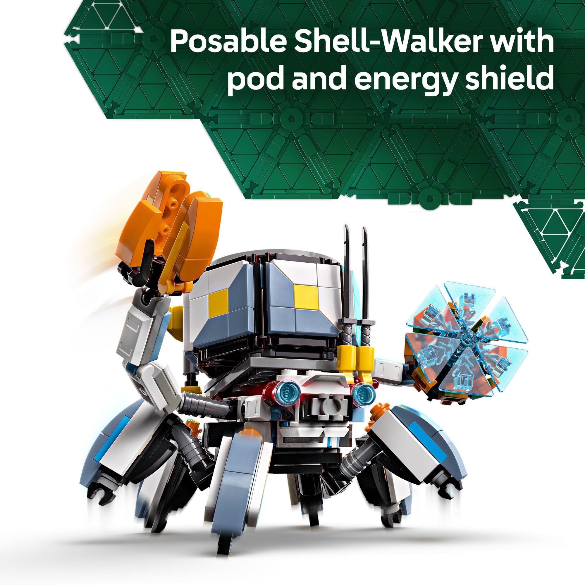 LEGO Horizon Adventures Aloy & Varl vs. Shell-Walker & Sawtooth Building Set - Creative Construction Toy for Kids Ages 9+ - Perfect Gift for Horizon Zero Dawn Fans - 77037 - Great for Playtime, Collecting, and Display