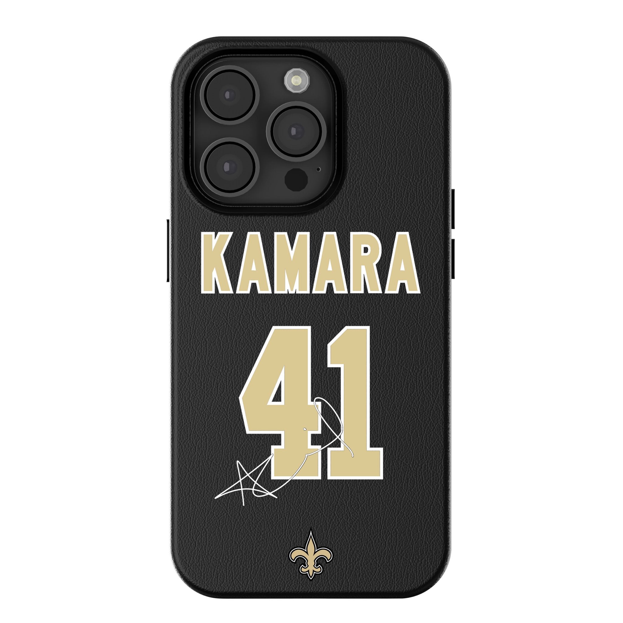 Alvin Kamara New Orleans Saints 41 MagSafe Compatible iPhone Case for iPhone 14/13/12 - Durable Protective Cover for Football Fans, Game Day & Everyday Use