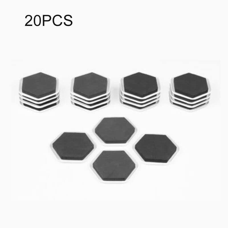 20PCS Heavy Duty Furniture Sliders - Non-Scratch Floor Protectors for Moving Couches, Tables & Appliances | Easy Glide Pads for Hardwood & Tile Floors | Home & Office Moving Essentials