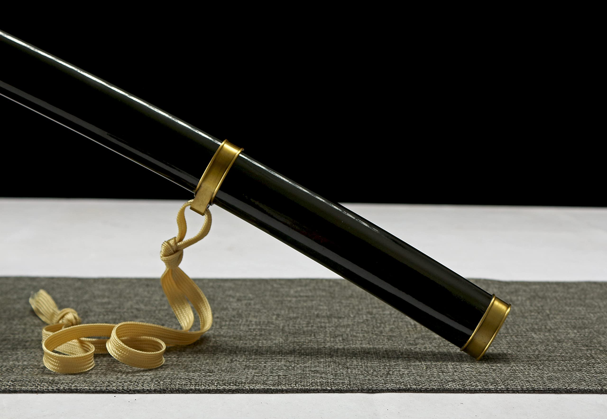 Handmade Full Tang Vergil Yamato Sword - Anime Katana Replica for Cosplay - 1045 Carbon Steel, High Manganese Steel or T10 Clay-Tempered Blade - Perfect for Game Collectors, Anime Fans & Martial Arts Training