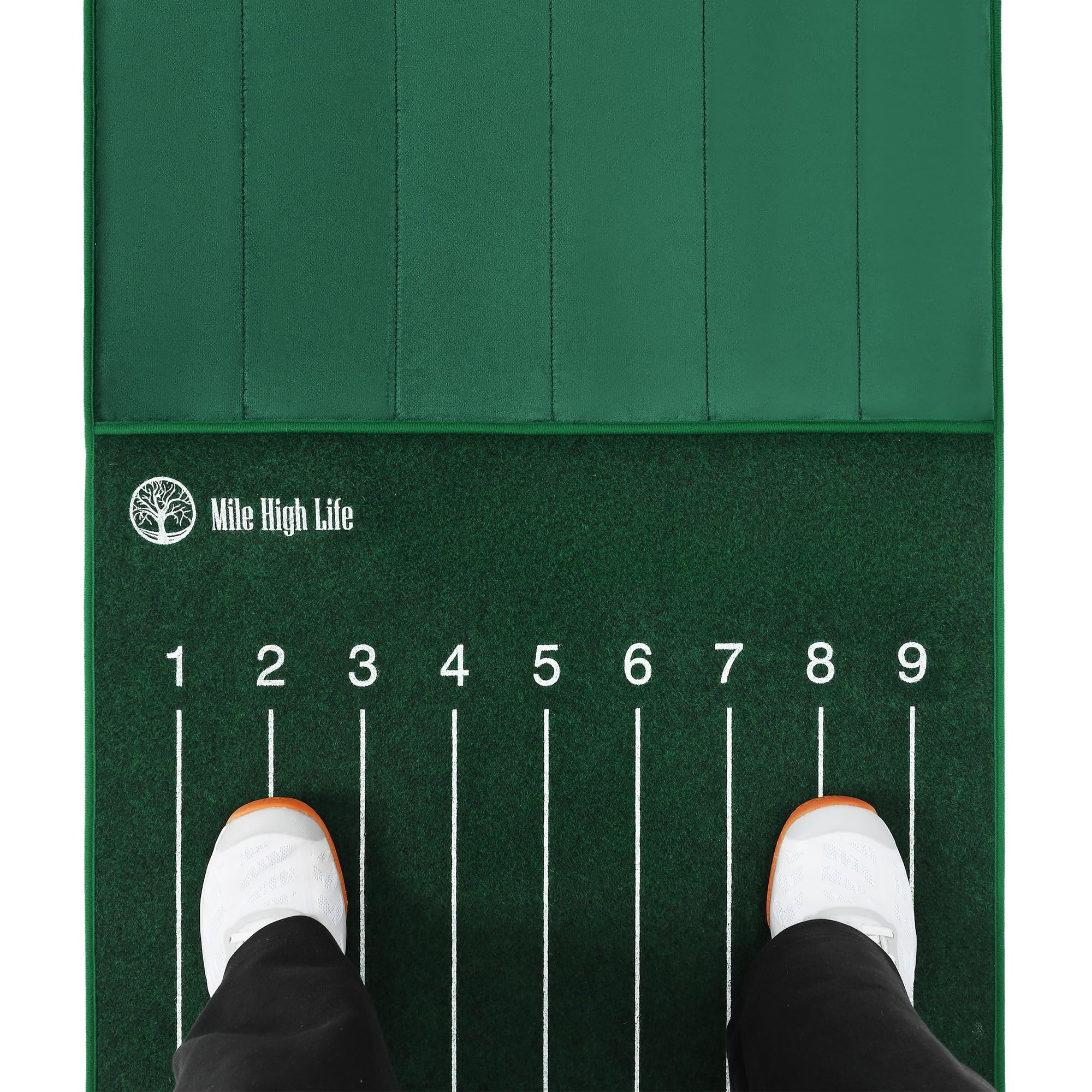 Premium Golf Training Mat - 3 Turf Designs for Fairway, Rough & Green | Durable Golf Hitting Practice Mat for Indoor/Outdoor Use | Perfect for Home, Office & Driving Range Practice