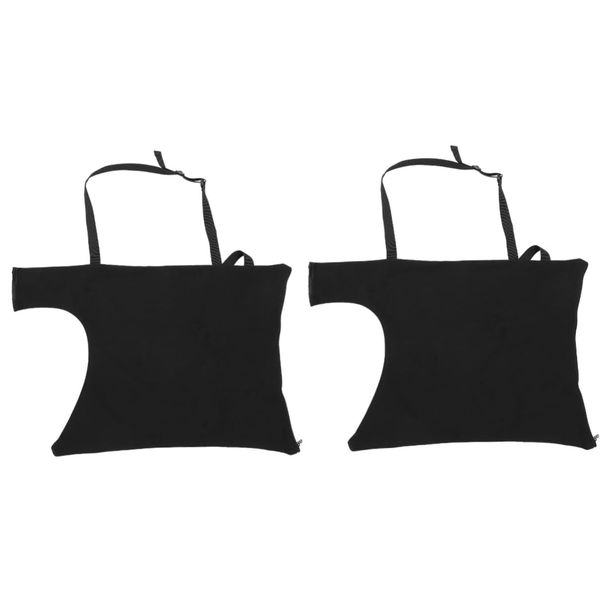 Yardwe 2 Pack Vacuum Storage Bags for Leaf Blower - Heavy Duty Zippered Leaf Collection Bags, Waste Disposal Bags for Yard Cleanup, Lawn Maintenance, and Leaf Blowing Accessories