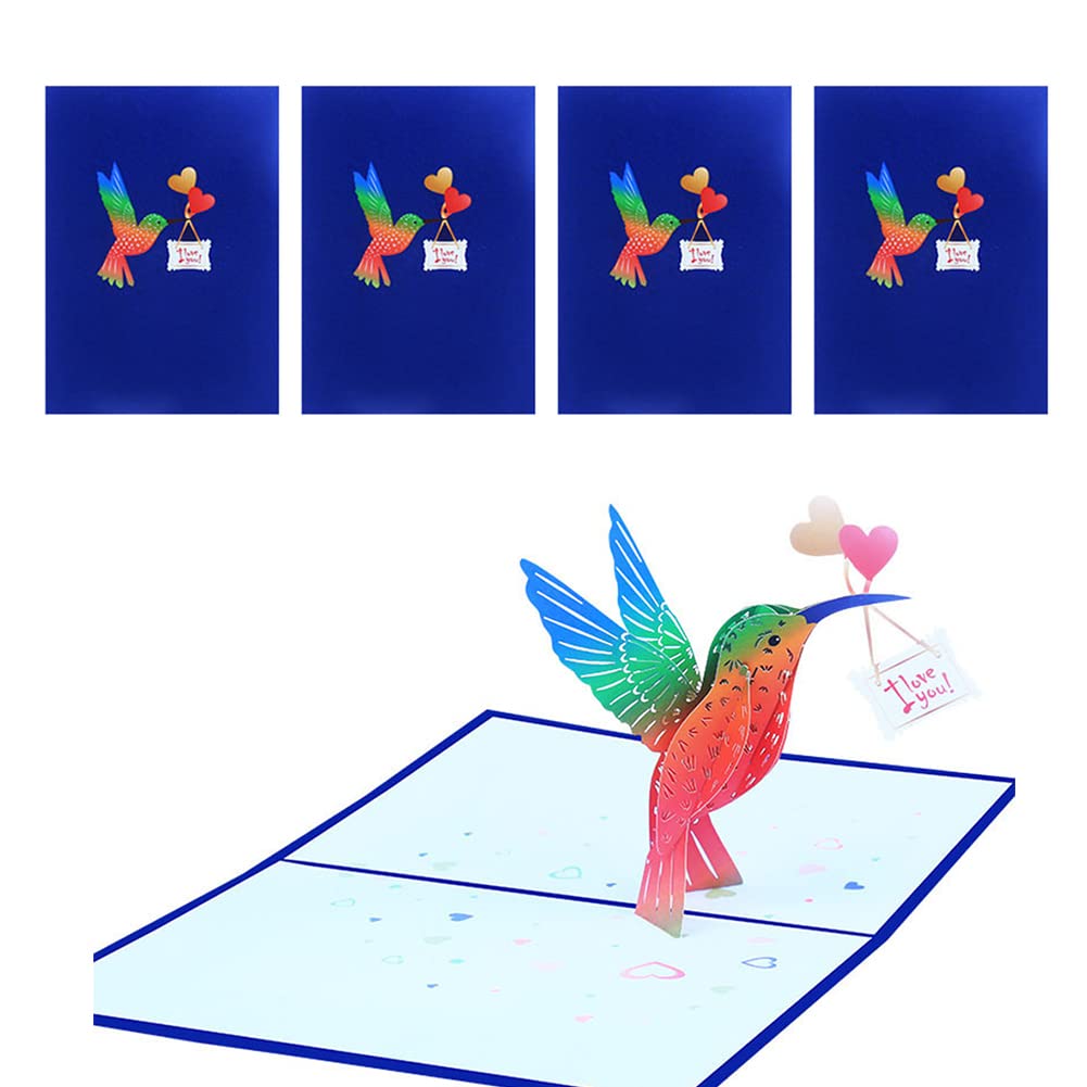 3D Pop Up Greeting Cards for Birthday, Mother's Day, Valentine's Day, Anniversary, Graduation - Perfect for Wife, Husband, Parents, Girlfriend - Unique Handmade Paper Cards for Special Occasions & Gift Giving