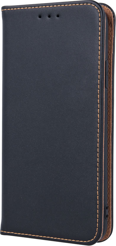 Apple iPhone SE 2020/SE 2022 Genuine Leather Wallet Case - Slim Protective Cover with Card Slots - Perfect for Everyday Use & Travel Accessories (Black)