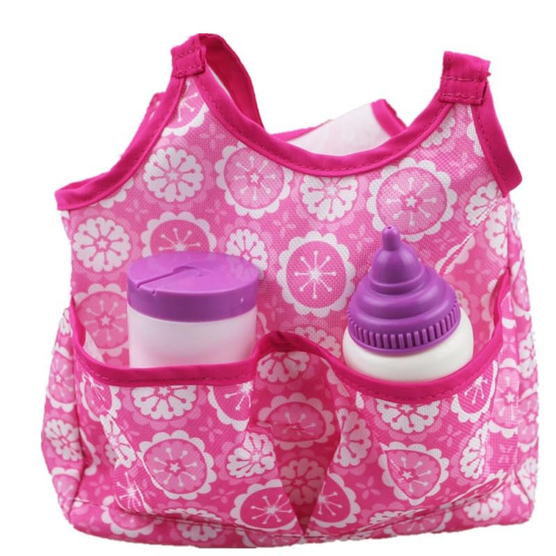 1Pc Mini Doll Handbag - Cute Portable Pouch for Doll Accessories & Storage | Perfect for Girls' Doll Play, Travel & Pretend Play Scenarios