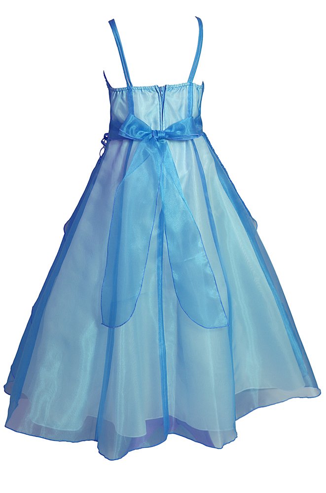 Elegant Big Girls' Wedding Flower Girl Dress - Formal Pageant Gown for Special Occasions | Perfect for Weddings, Parties & Pageants
