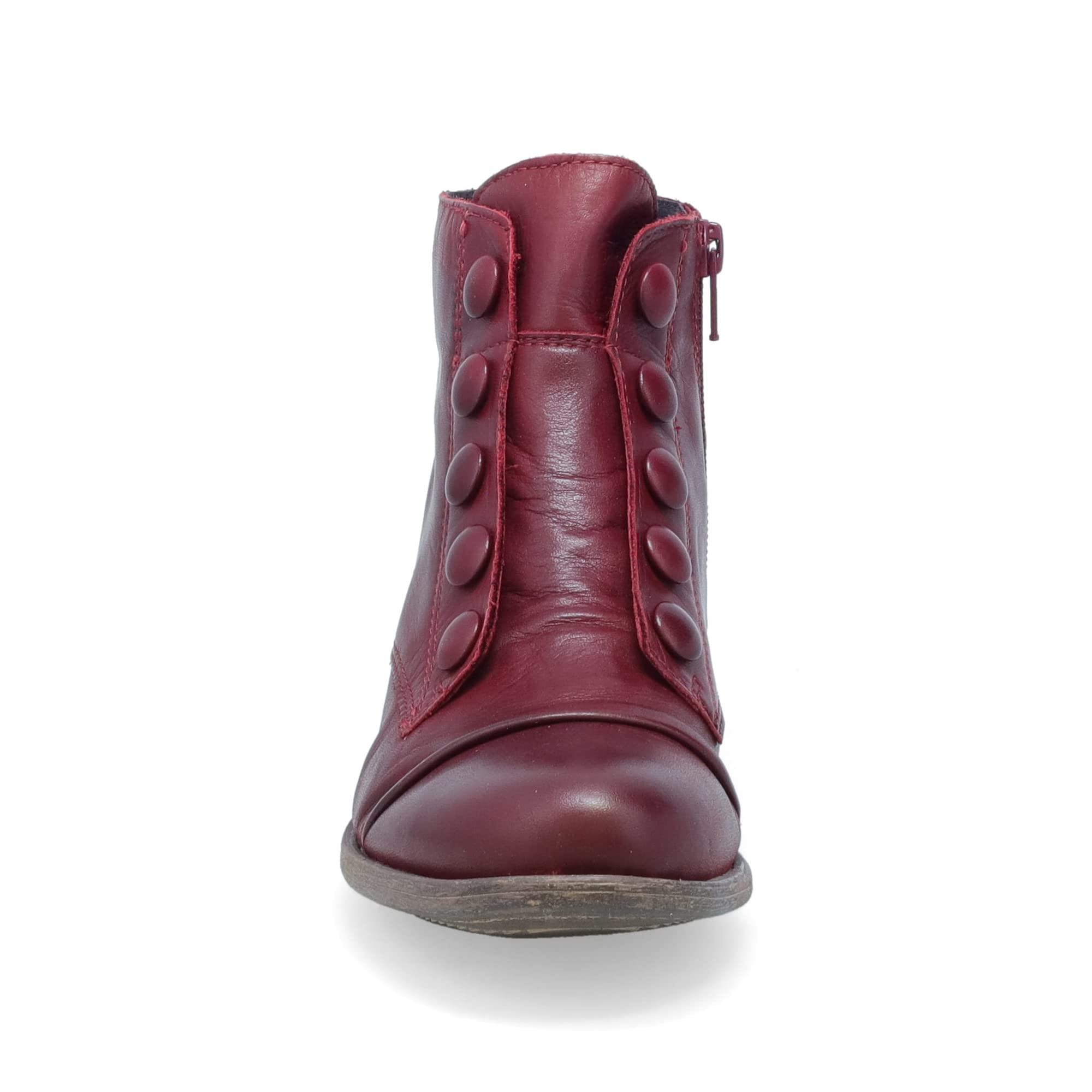 Miz Mooz Louise Women's Boots - Comfortable Ankle Boots for Women, Fashionable Leather Booties with Side Zipper - Perfect for Fall, Winter, Office & Casual Wear