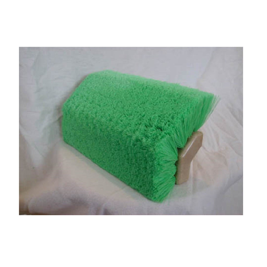 Ultra Soft Green Angled Polybutylene Detailing Brush for Cars – Perfect for Automotive Cleaning, Polishing & Fine Finishes | Ideal for Car Detailing, Waxing & Interior Care