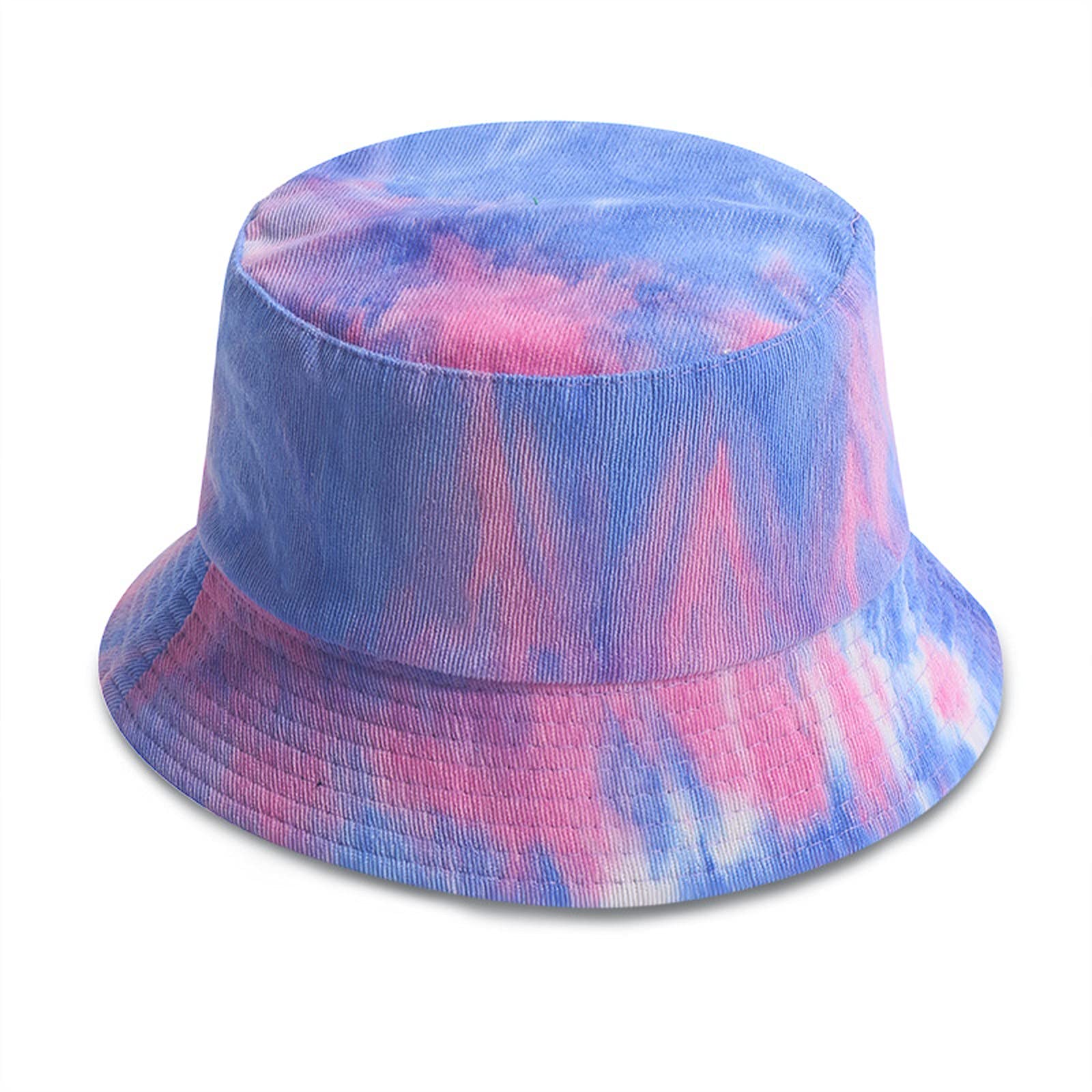 Dog Bucket Hat with Sports Tie - Fisherman Print Sun Protection Hat for Women & Kids - Stylish Outdoor Hats for Beach, Hiking, and Summer Activities