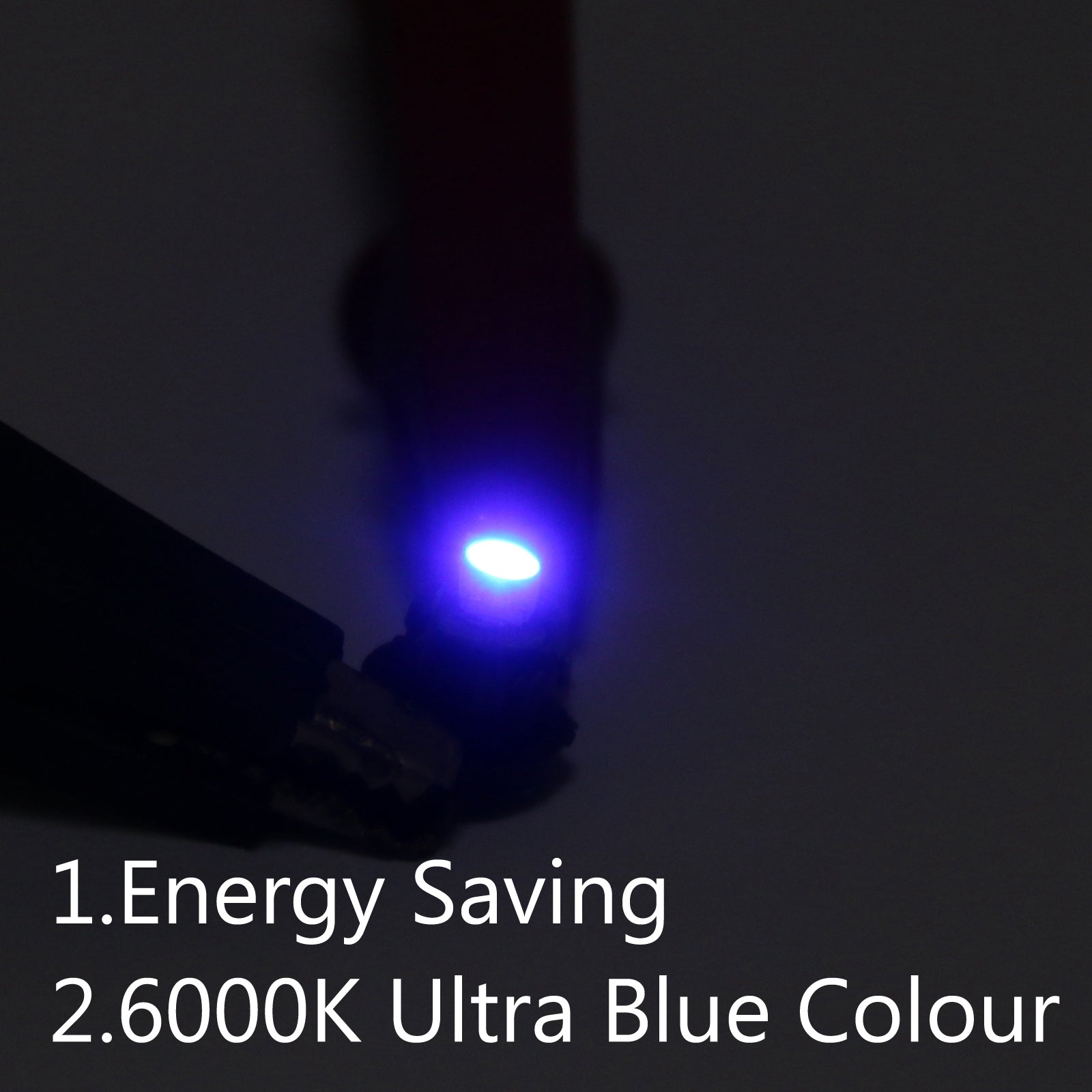 10pcs T3 Neo Wedge LED Bulbs - Super Bright Blue Instrument Panel & Interior Lights for Cars, Trucks, Motorcycles - Perfect for Dashboard, Gauge Cluster, Dome & Map Lights