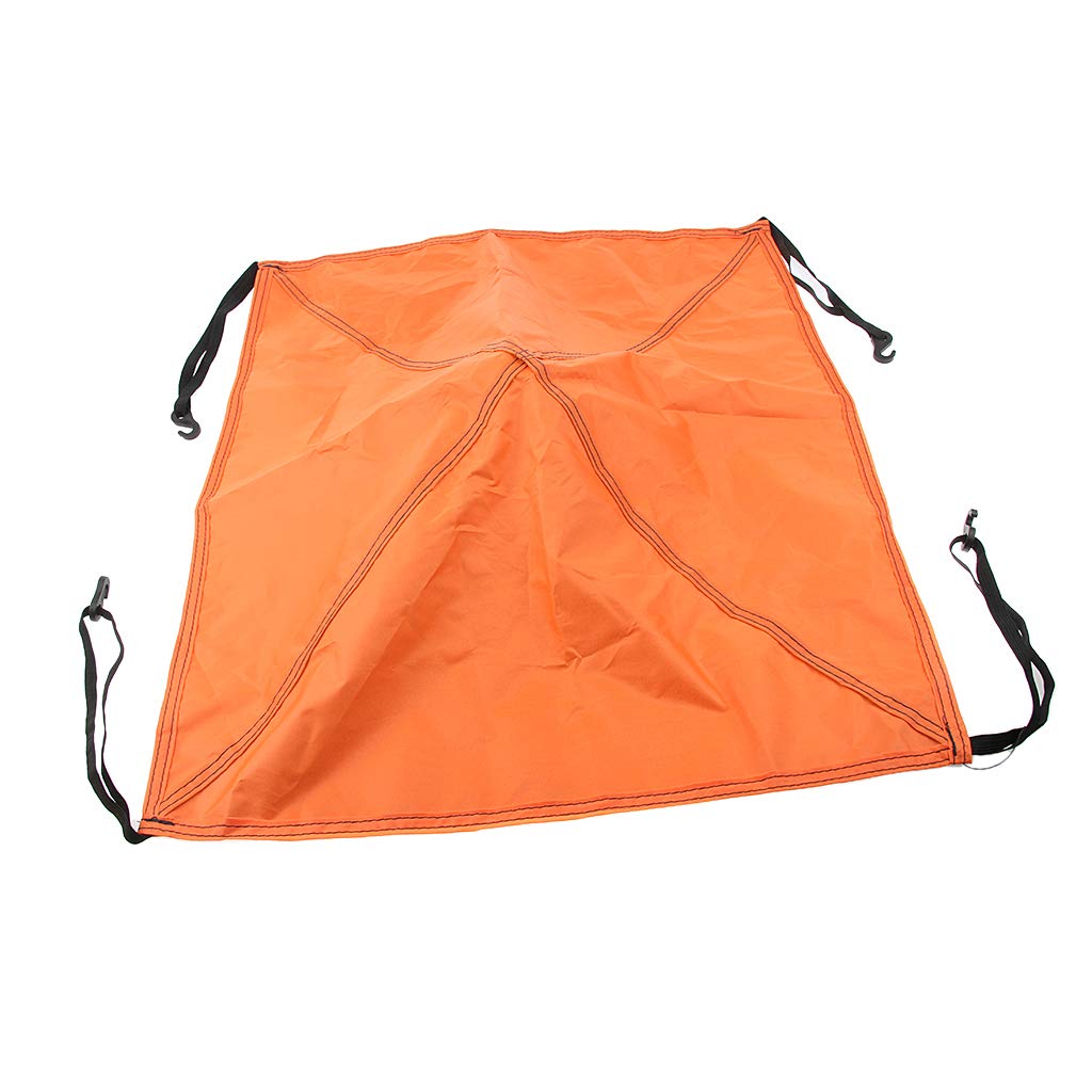 Replacement Pop-Up Tent Top Cap - Waterproof Rain Roof Vent Cover for Canopy (Orange, NFL03943) | Perfect for Camping, Outdoor Events & Emergency Shelter