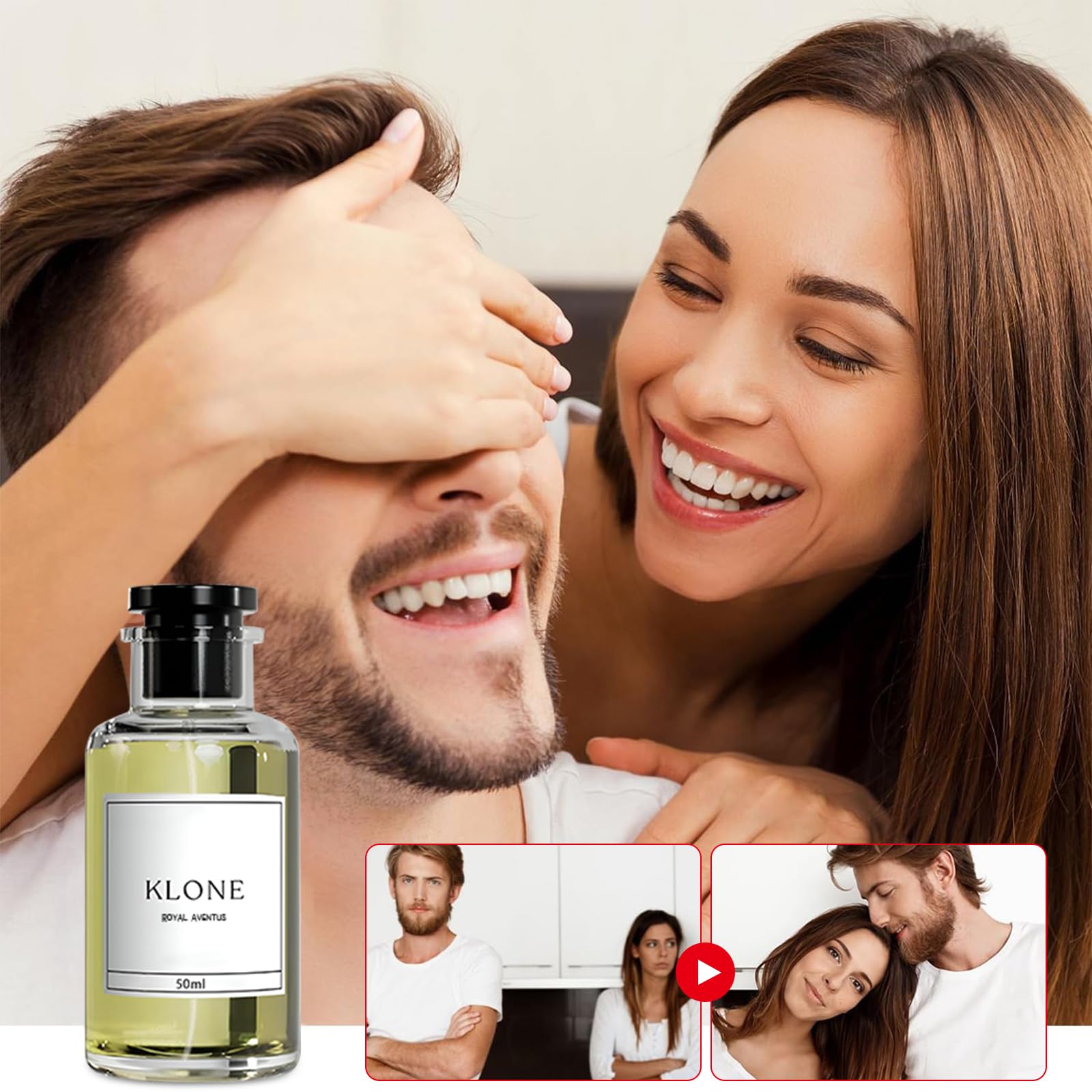 Klone Men's Cologne - Long Lasting Fragrance for Confidence & Charm | Day & Night Wear, Office, Date, Special Occasions