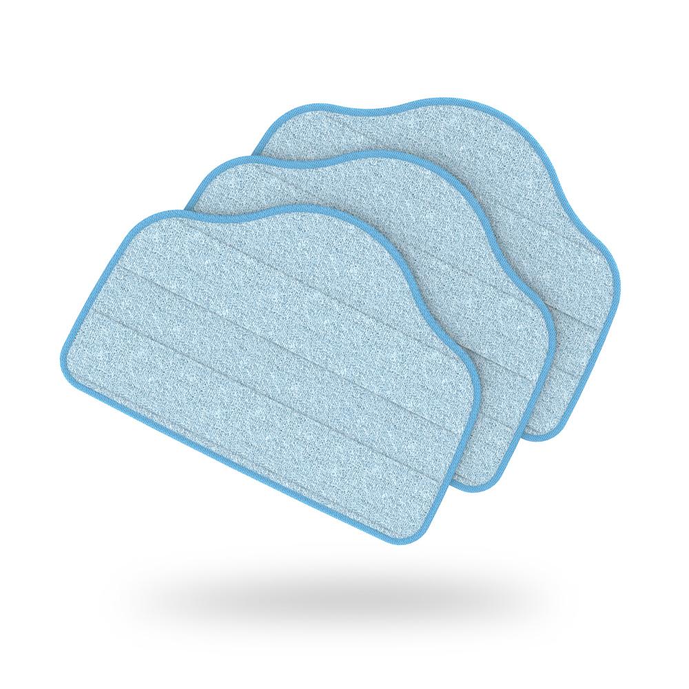 PureClean™ XL Microfiber Replacement Mop Pads (3 Pack) - Super Absorbent Washable Floor Cleaning Pads for Spin Mops - Perfect for Hardwood, Tile & Laminate Floors