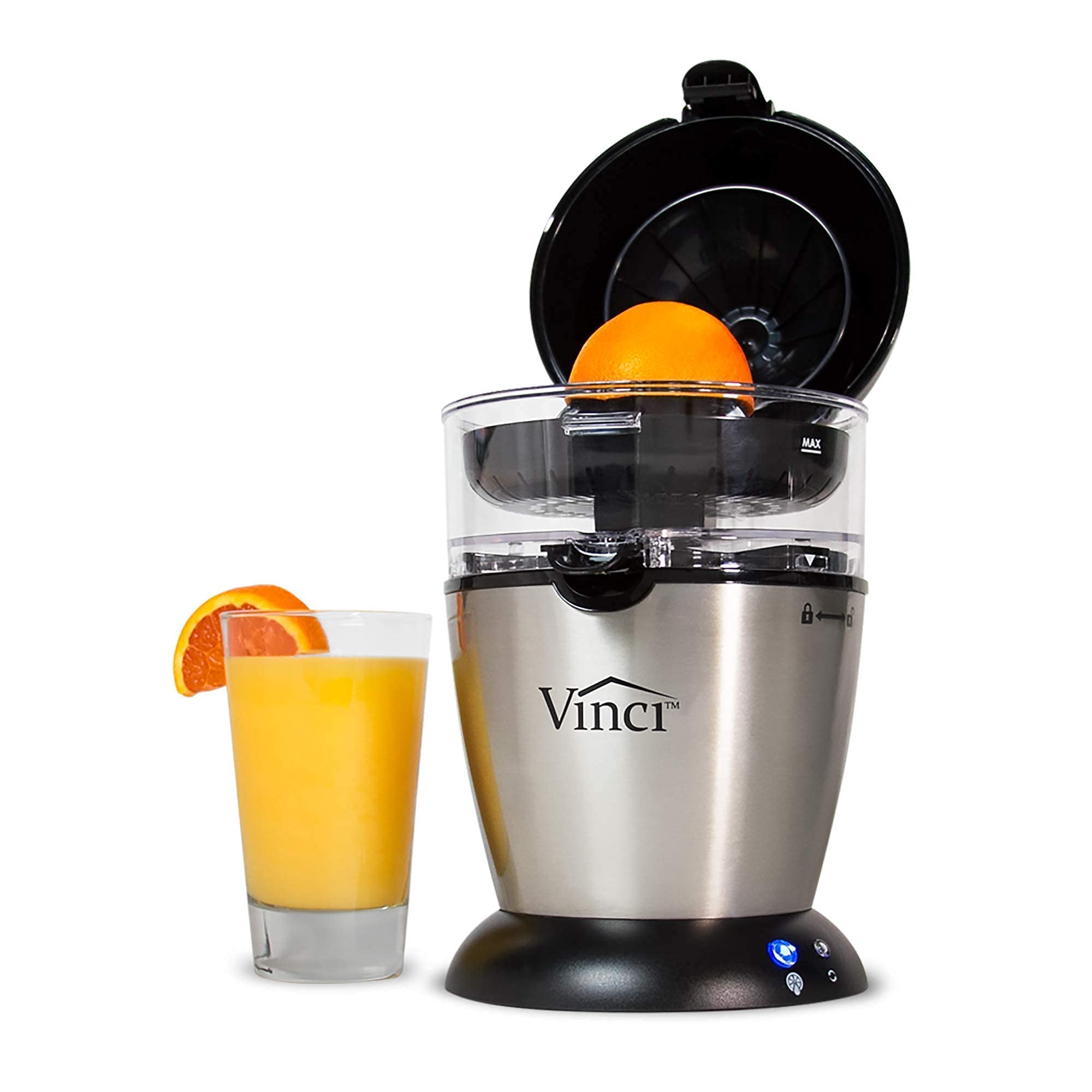 Hands-Free Automated Electric Citrus Juicer & Cold Brew Coffee Maker Combo - Perfect for Breakfast, Brunch, and Healthy Home Brewing