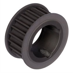 HTD 8M Steel Timing Belt Pulley 40 Teeth 20mm Width for Taper Bush 1610 - Perfect for CNC Machinery, 3D Printers & Industrial Automation Systems