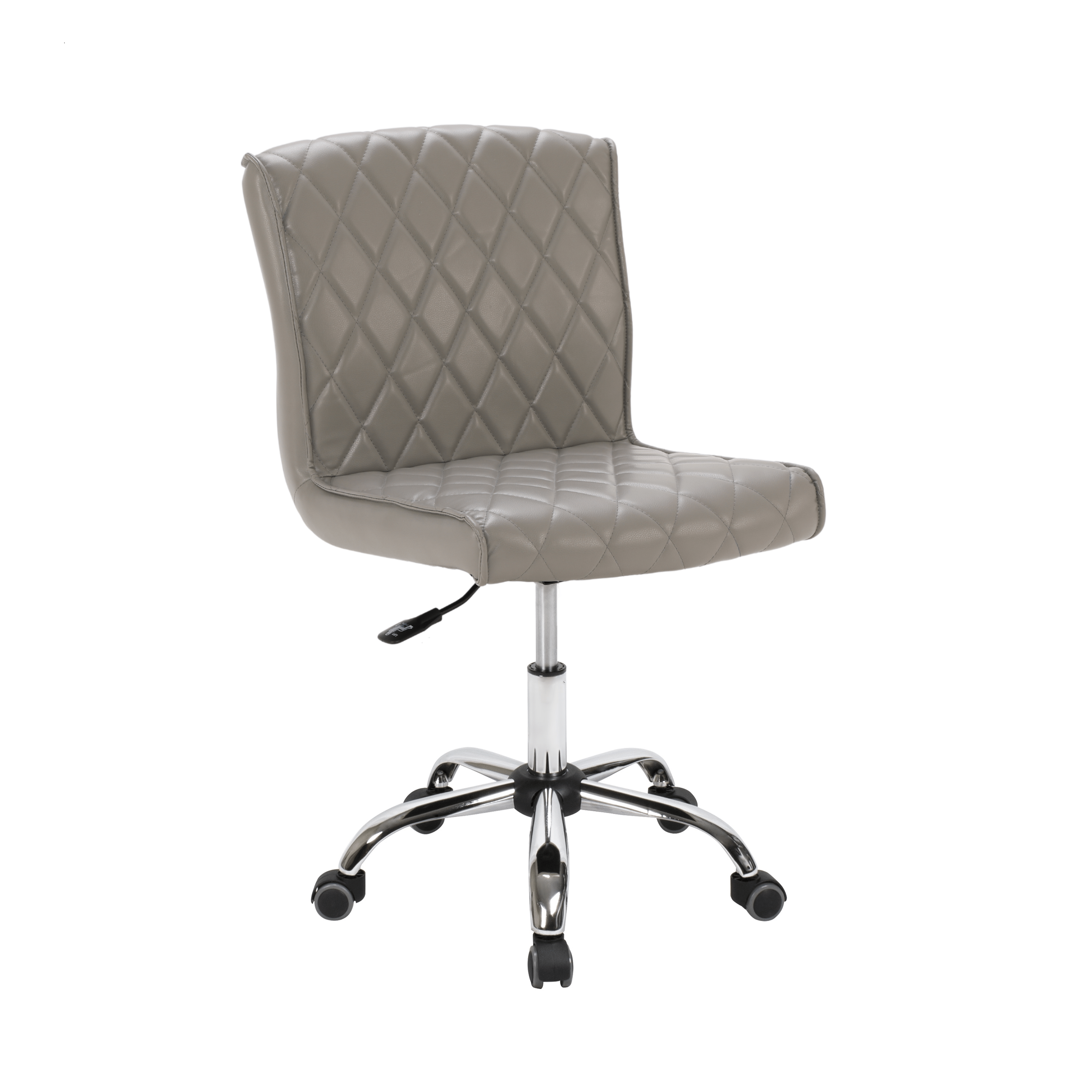 DELIA Professional Manicure Stool for Salon & Spa - Adjustable Height Nail Technician Chair with Wheels - Perfect for Pedicures, Nail Art & Beauty Services