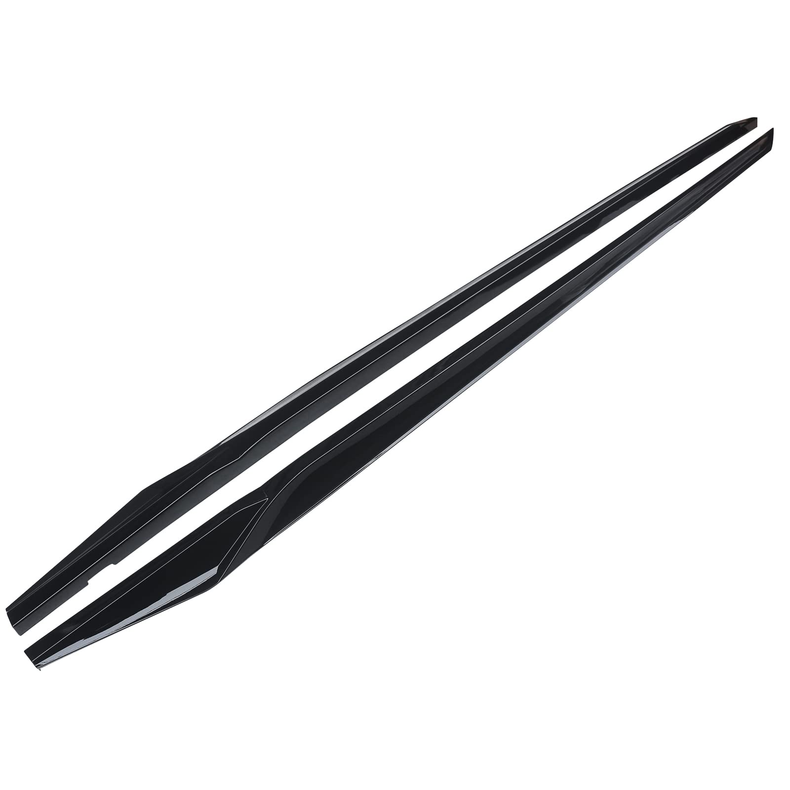NINTE Side Skirt for 2022-2024 Honda Civic Sedan 4 Door - Gloss Black Rocker Panel Extension & Protector - Enhances Style & Protects Vehicle from Road Debris - Perfect for Car Enthusiasts & Daily Commuters