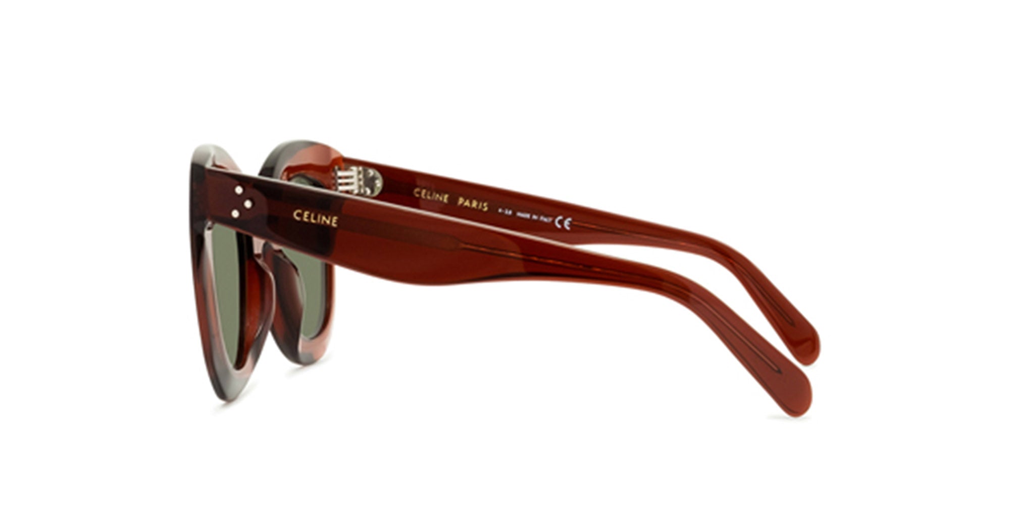 CELINE Bold 3 Dots CL4005IN Sunglasses - Polarized UV Protection Fashion Shades for Women & Men - Perfect for Driving, Beach & Outdoor Activities