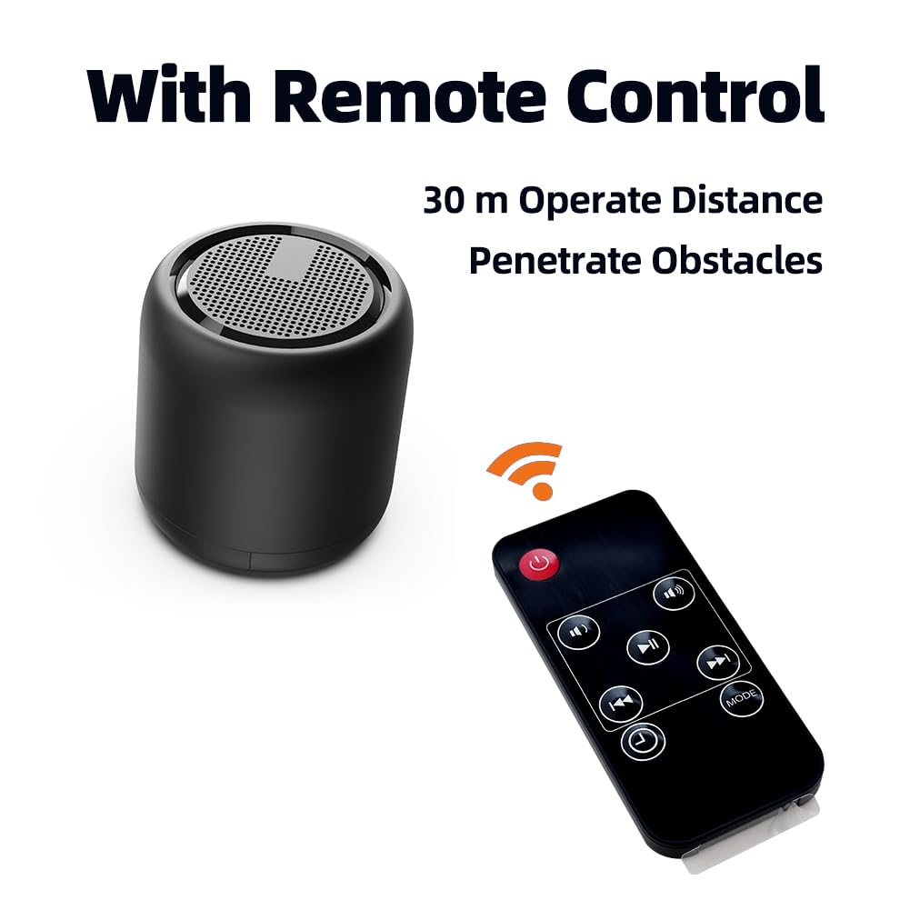 Realistic Fireplace Crackler Sound Box with Remote - 2-in-1 Rechargeable Fire Crackling Sound Machine for Electric & Gas Fireplaces | Perfect for Home Relaxation, Meditation & Cozy Winter Nights