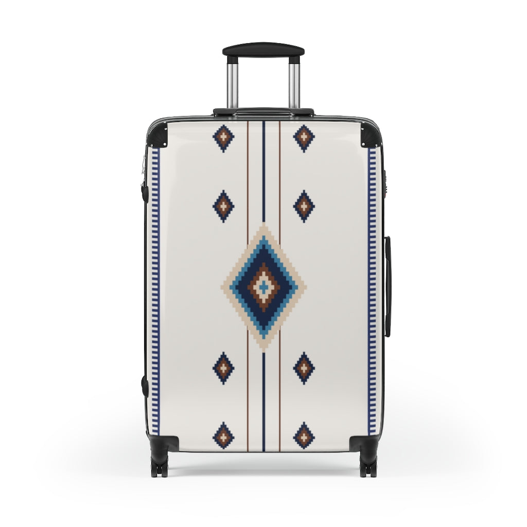 Storm Clouds Southwestern Hardshell Carry-On Cabin Suitcase - Lightweight Durable Luggage for Air Travel & Weekend Getaways