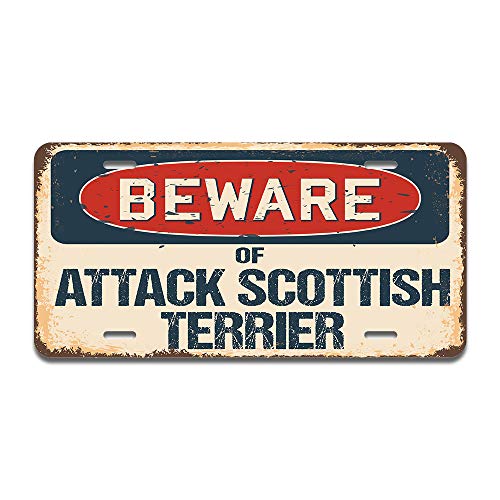 Beware of Attack Scottish Terrier
