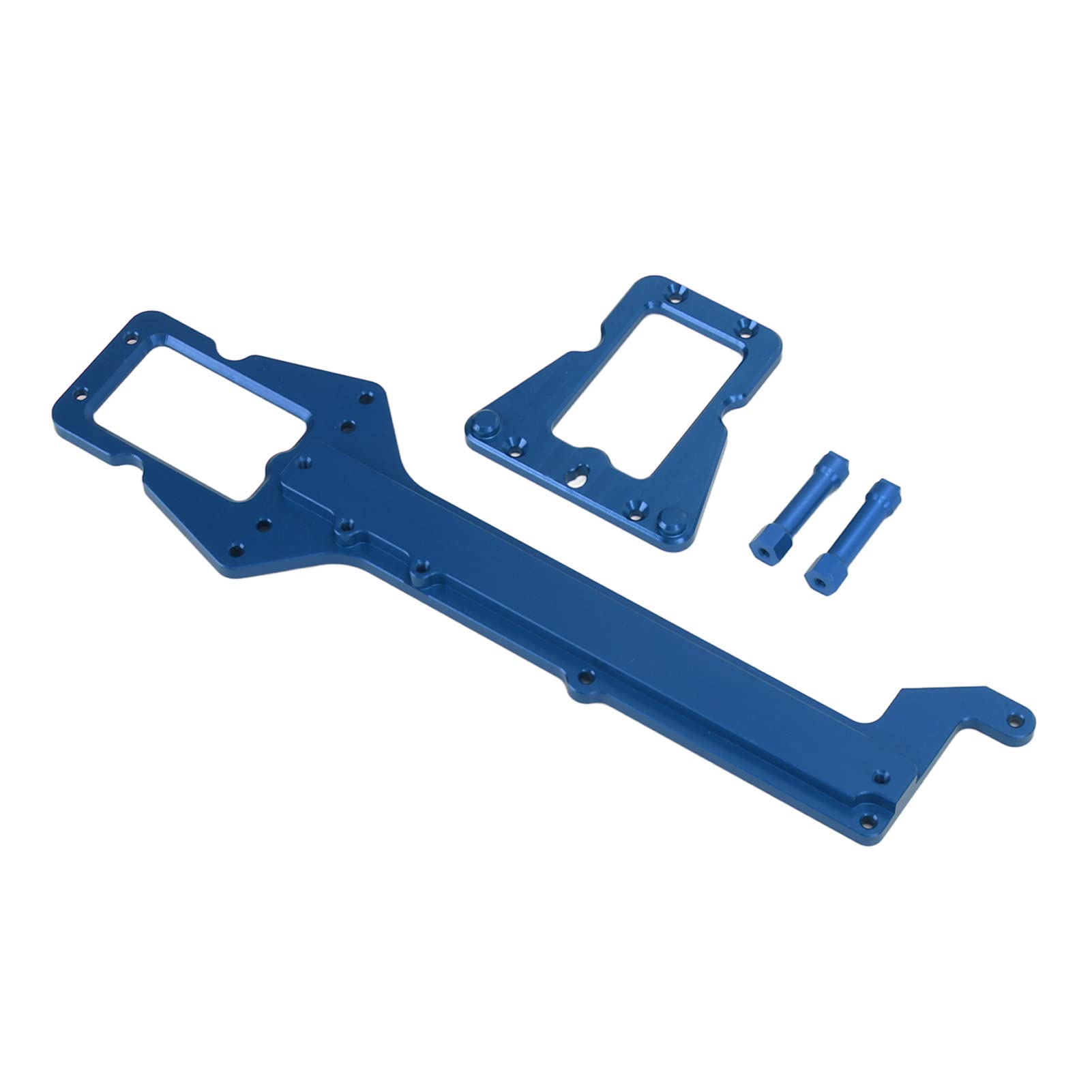 High-Quality Alloy Upper Chassis Plate for 1/18 RC Car - Easy to Install & Remove Durable Blue Upgrade Part - Perfect for Off-Road Racing, Drifting & RC Car Customization