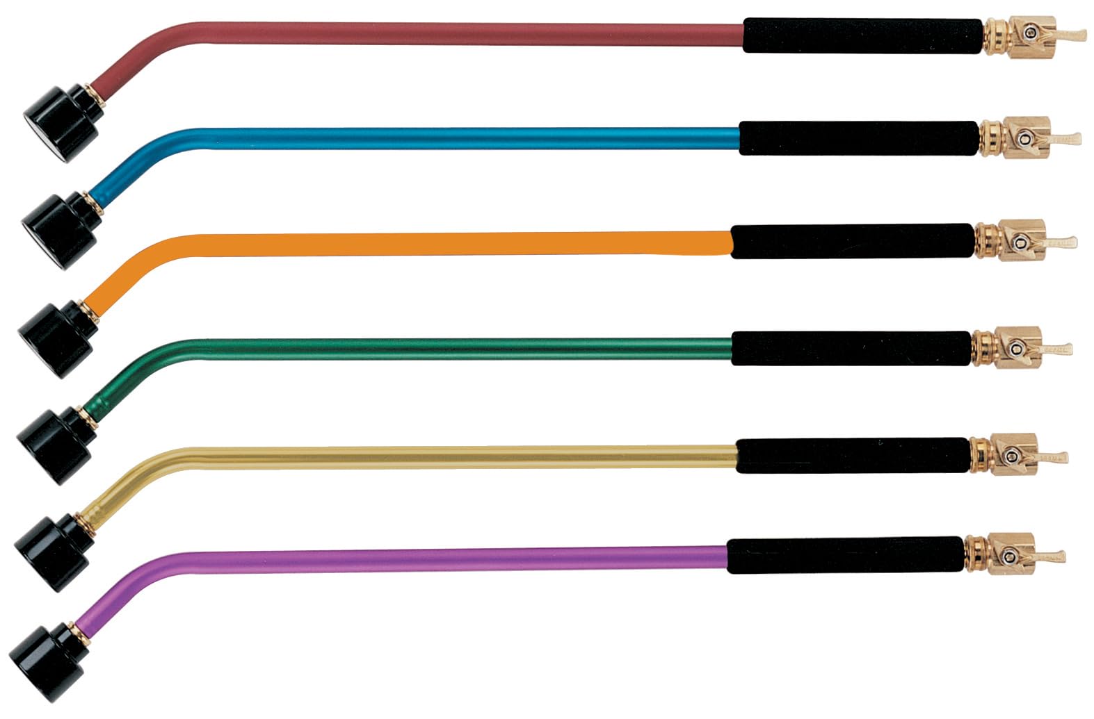 Dramm ColorMark Soft Rain Watering Spray Wand – 30 Inch Lightweight Garden Hose Nozzle with 8 Inch Foam Grip, Brass Shut-Off Valve – Perfect for Hanging Baskets, Potted Plants, Flower Beds, Shrubs & Seedlings – Indoor & Outdoor Gardening Tool
